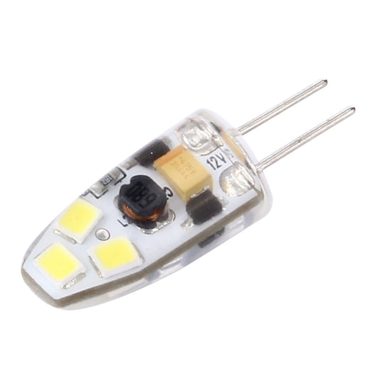 G4 2W 120LM 6 LED SMD 2835 Silicone Corn Light Bulb, DC 12V(White Light) by buy2fix
