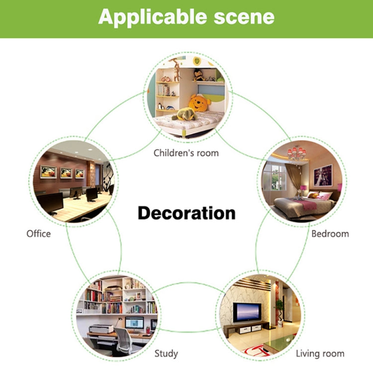 Christmas Tree Shape 3D Colorful LED Vision Light Table Lamp, Crack Remote Control Version by buy2fix