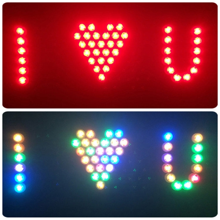 Waterproof Submersible LED Light, 10 LEDs Cylinder Remote Controlled with Remote Controllor, Remote Control Range(in Open Area): 24-30 Feet by buy2fix