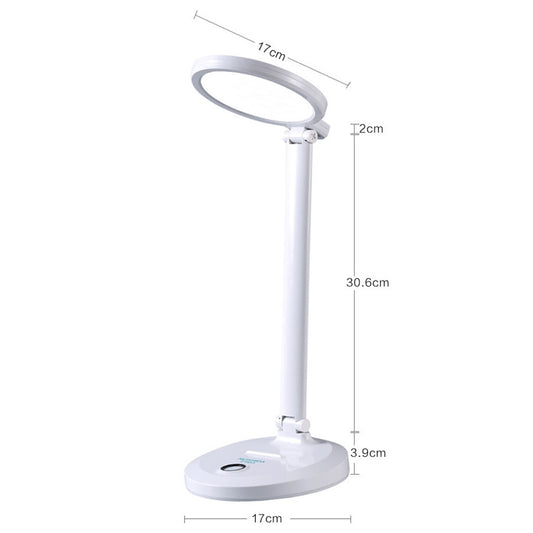 LED Student Learning Eye Protection Foldable Rechargeable Desk Lamp, Built-in 8000mAh Battery by buy2fix