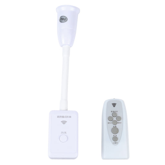 E27 Socket Remote Control Lamp Light Holder Base Converter with Switch, AU Plug (White) by buy2fix