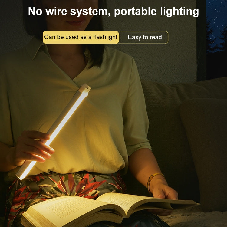 30cm USB Charging LED Emergency Light Bar with Remote Control (White) by buy2fix