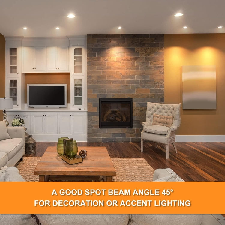 MR16-6LED 5W 2835COB LED Spotlight, AC12-18V DC12-24V (Warm White) by buy2fix