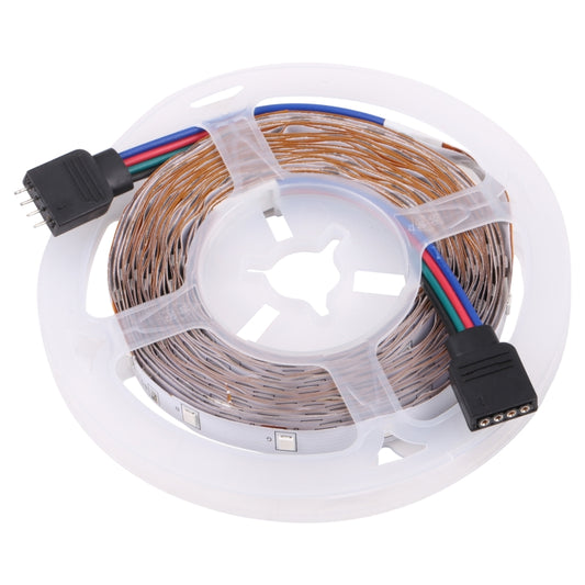 Bare Board 2835 SMD RGB LED Rope Light, 60 LED/m, Length: 5m, 12V 2A 100-240V, with 24-key Remote Control(EU Plug) by buy2fix