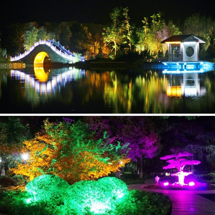 30W IP65 Waterproof USB Charging Floodlight, 24 LEDs SMD5730 2400LM 6000-6500K Red and Blue Light Flashing Warning Lights Portable with Holder by buy2fix