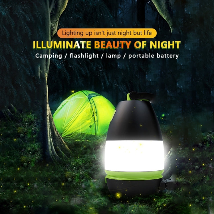 L001 5W USB Charging Hand-held LED Camping Lamp with Power Bank Function(Green) by buy2fix
