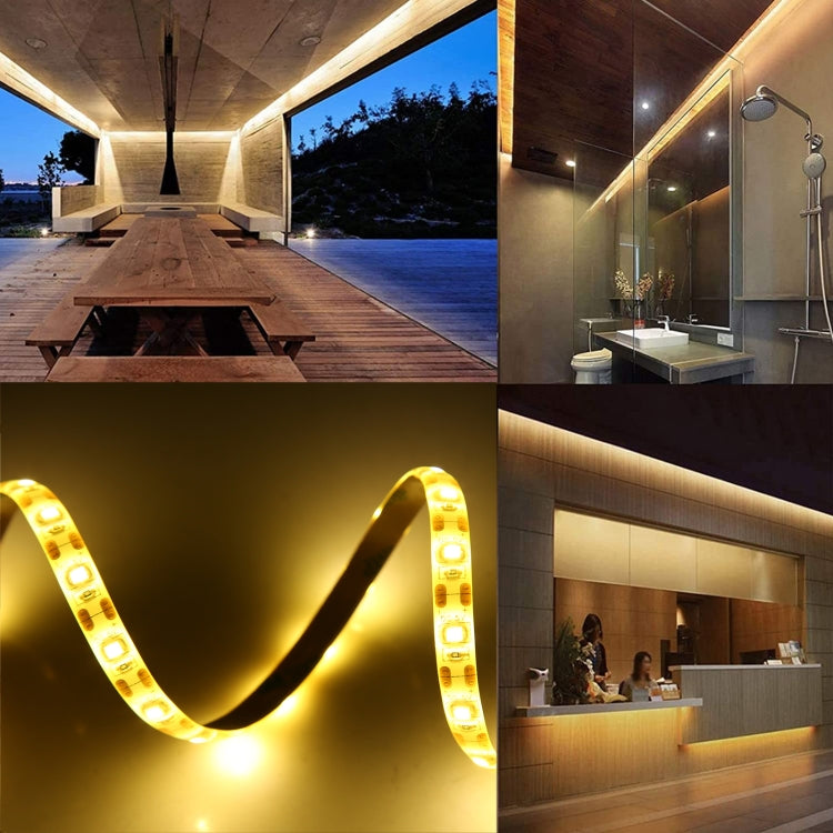 USB 2835 SMD LED Warm Light Waterproof Epoxy Rope Light, DC 5V, Length: 50cm by buy2fix