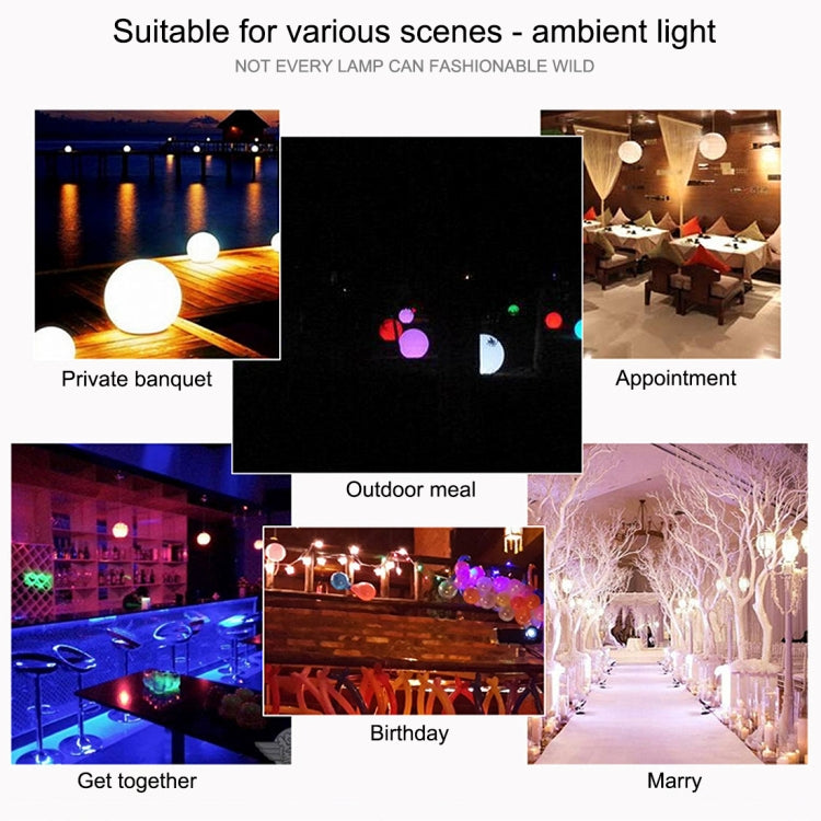 10cm Patted 3D Print Jupiter Lamp, USB Charging 7-Color Changing Energy-saving LED Night Light with Wooden Holder Base by buy2fix