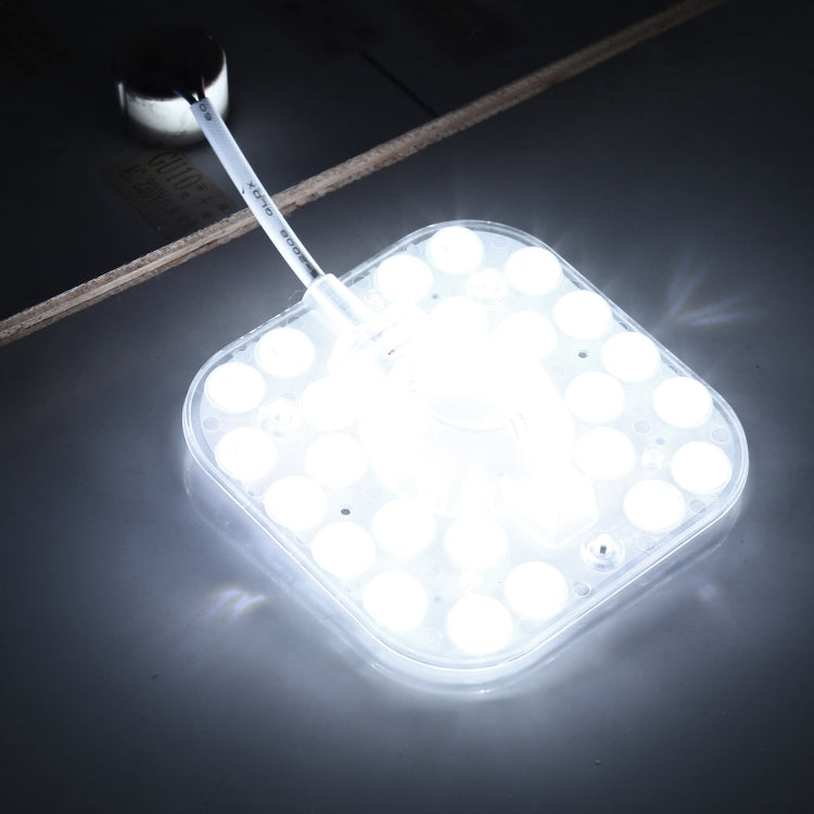 12W 24 LEDs Panel Ceiling Lamp LED Light Source Module, AC 220V (White Light) by buy2fix
