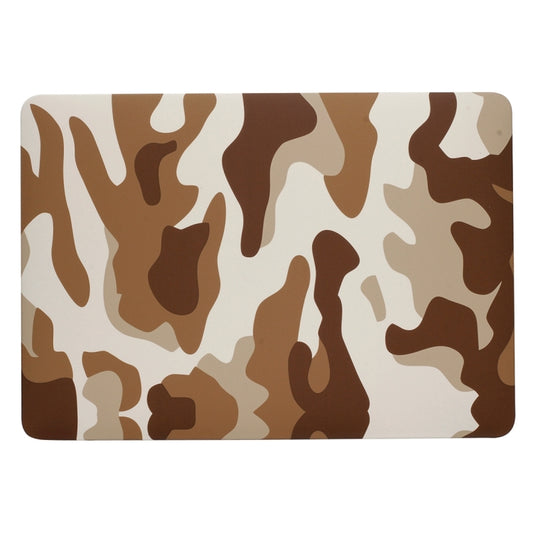 For 2016 New Macbook Pro 13.3 inch A1706 & A1708 Brown Camouflage Pattern Laptop Water Decals PC Protective Case by buy2fix