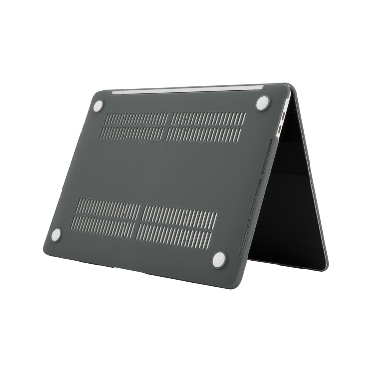 For MacBook Air 13.3 inch A1932 2018 & A2179 2020 & A2337 Laptop Matte Style Protective Case(Dark Green) by buy2fix