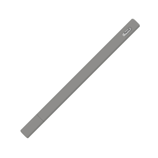 LOVE MEI For Apple Pencil 2 Triangle Shape Stylus Pen Silicone Protective Case Cover(Grey) by LOVE MEI