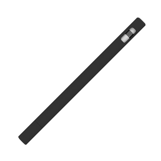 LOVE MEI For Apple Pencil 1 Triangle Shape Stylus Pen Silicone Protective Case Cover (Black) by LOVE MEI
