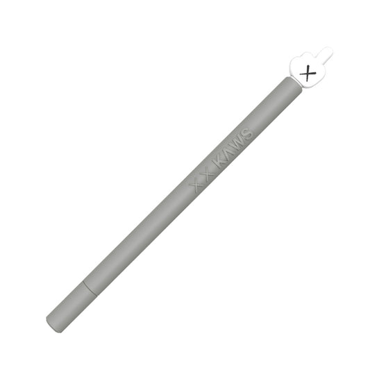 LOVE MEI For Apple Pencil 2 Middle Finger Shape Stylus Pen Silicone Protective Case Cover (Grey) by LOVE MEI