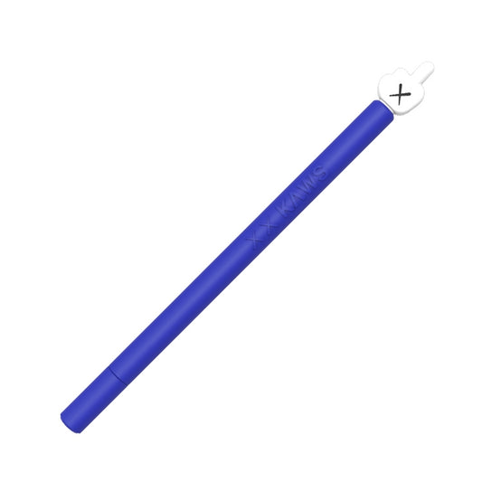 LOVE MEI For Apple Pencil 2 Middle Finger Shape Stylus Pen Silicone Protective Case Cover (Blue) by LOVE MEI