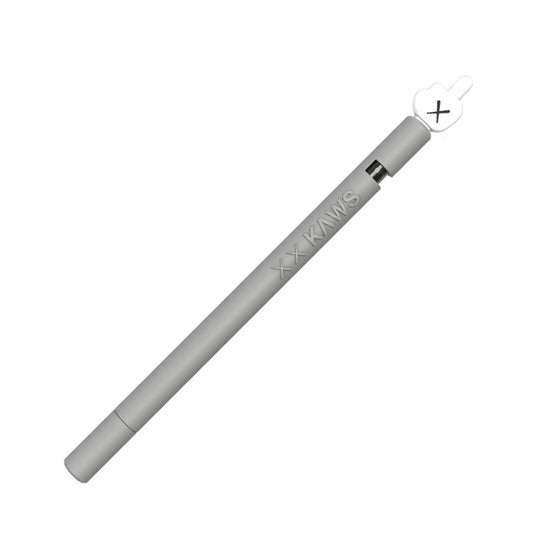 LOVE MEI For Apple Pencil 1 Middle Finger Shape Stylus Pen Silicone Protective Case Cover (Grey) by LOVE MEI