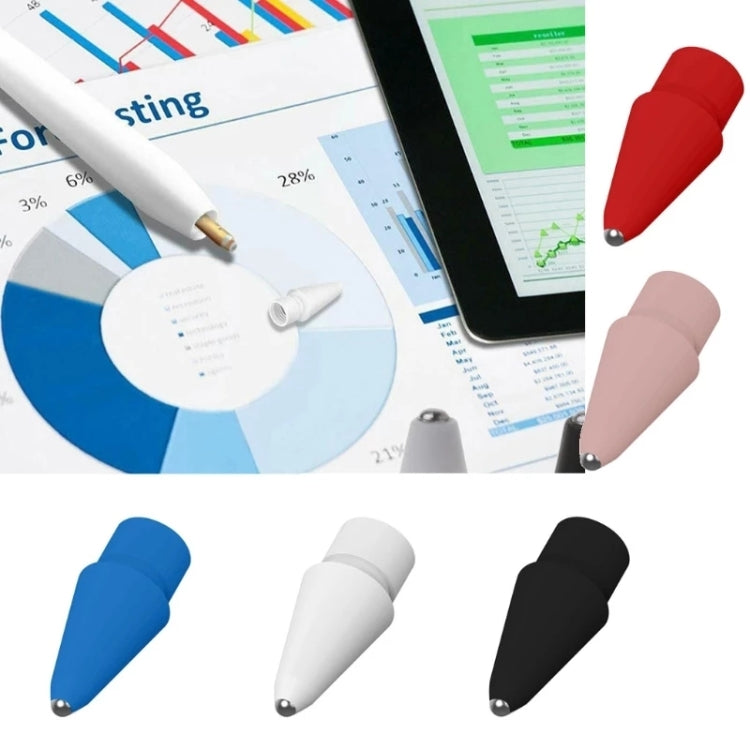 Replacement Pencil Metal Nib Tip for Apple Pencil 1 / 2 (White) by buy2fix