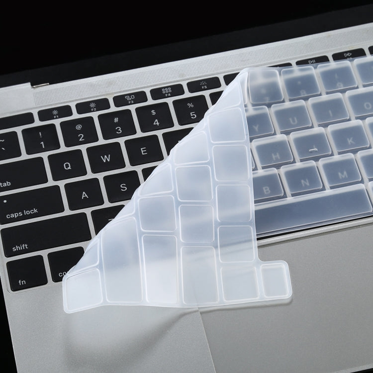 Dustproof Silicone Laptop Keyboard Protective Film for MacBook Pro 16 inch A2141 & Pro 13.3 inch A2251 / A2289 / A2338 (2020)(White) by buy2fix