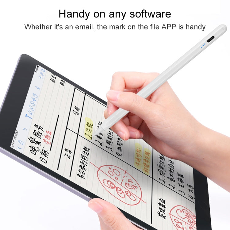 Magnetic Anti-mistouch Tilting Pressure Sensitive Capacitance Stylus for iPad by buy2fix