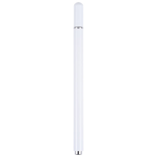 366 Universal Silicone Disc Nib Capacitive Stylus Pen with Magnetic Cap(White) by buy2fix