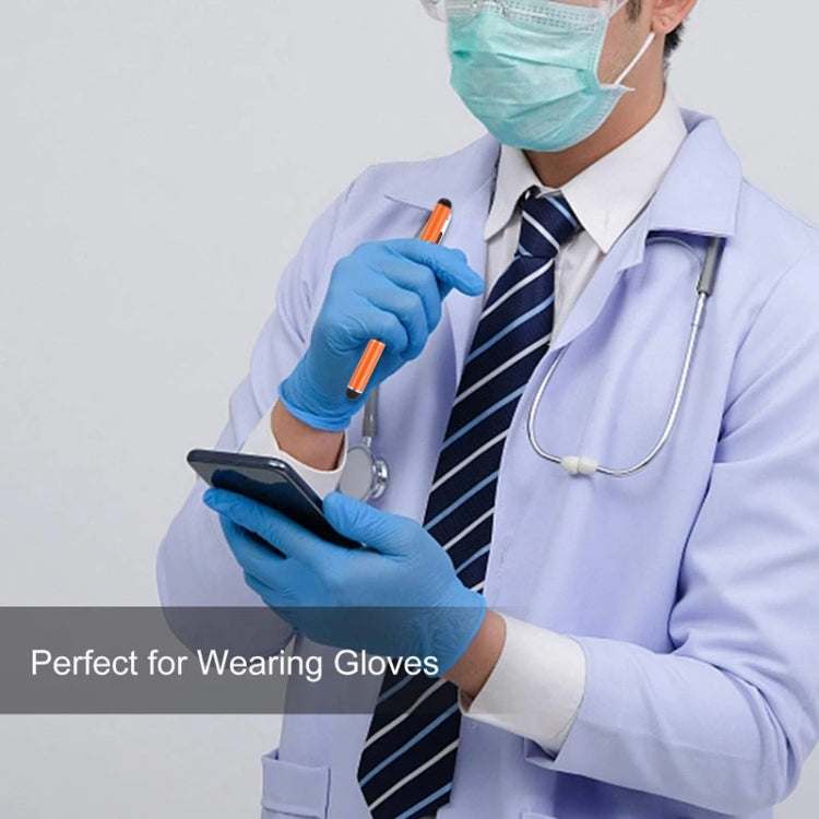 Universal Three Rings Mobile Phone Writing Pen (Orange) by buy2fix