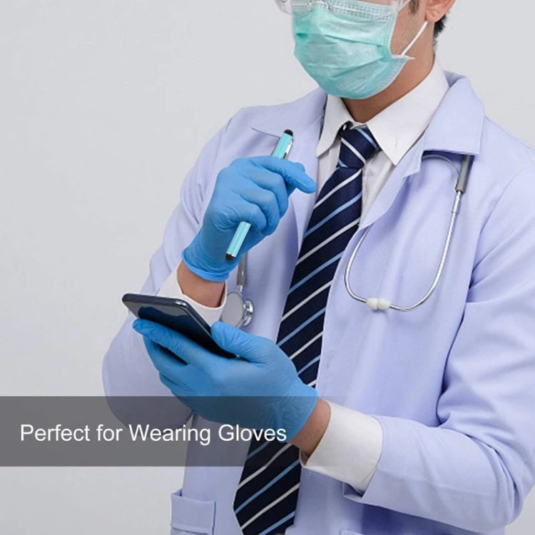 Universal Three Rings Mobile Phone Writing Pen (Sky Blue) by buy2fix