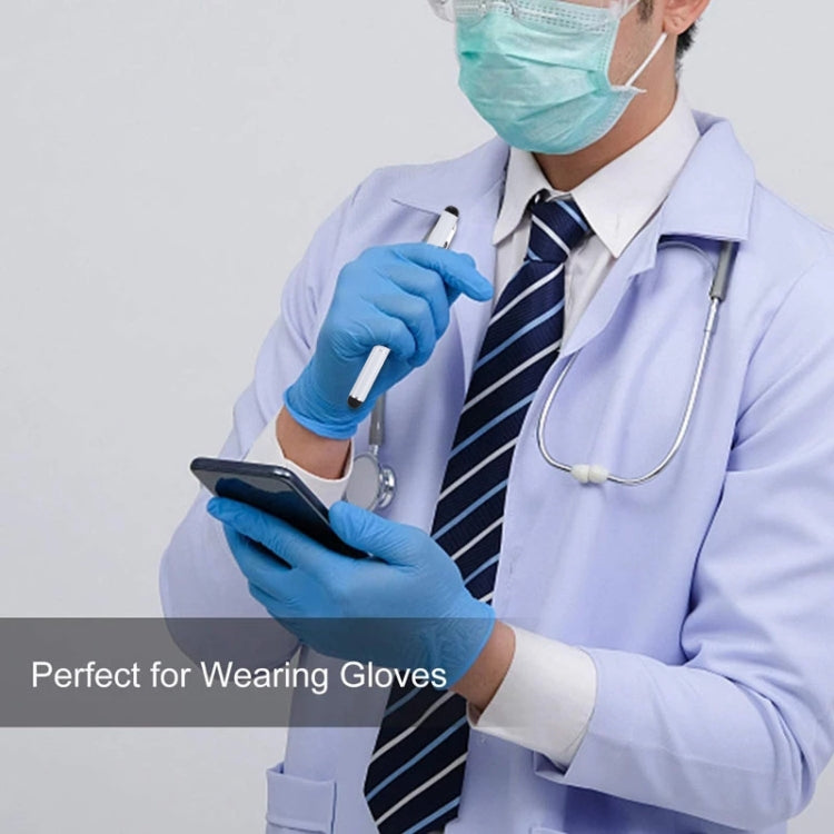 Universal Three Rings Mobile Phone Writing Pen (White) by buy2fix