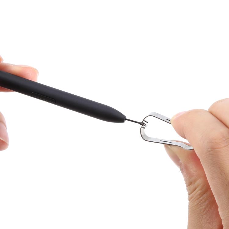 High Sensitivity Stylus Pen For Samsung Galaxy Tab S7/S7+/S7 FE/S8/S8+/S8 Ultra/S9/S9+/S9 Ultra/S10/S10+/S10 Ultra (Black) by buy2fix