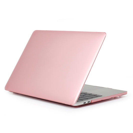 ENKAY Hat-Prince 2 in 1 Crystal Hard Shell Plastic Protective Case + US Version Ultra-thin TPU Keyboard Protector Cover for 2016 New MacBook Pro 15.4 inch with Touchbar (A1707)(Pink) by ENKAY