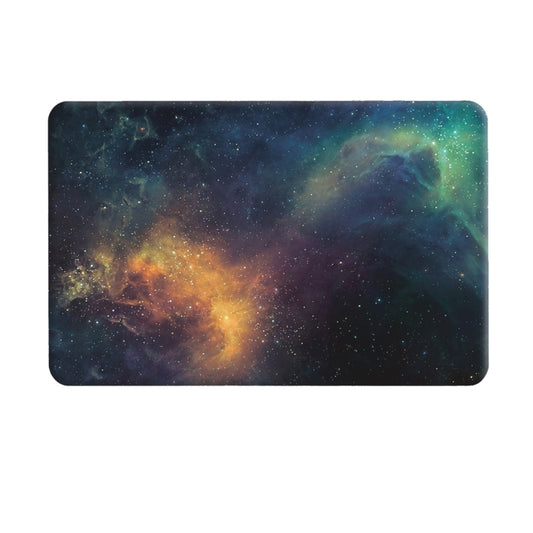 For Macbook Pro Retina 15.4 inch Starry Sky Patterns Apple Laptop Water Decals PC Protective Case(Green) by buy2fix