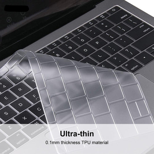 ENKAY TPU Keyboard Protector Cover for 2015 MacBook 12 inch (A1534) / MacBook Pro 13.3 inch without Touch Bar (A1708) , Europe Version by ENKAY