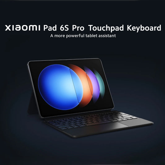 Original For Xiaomi Pad 6S Pro Intelligent Touch Pad Keyboard (Black) by Xiaomi