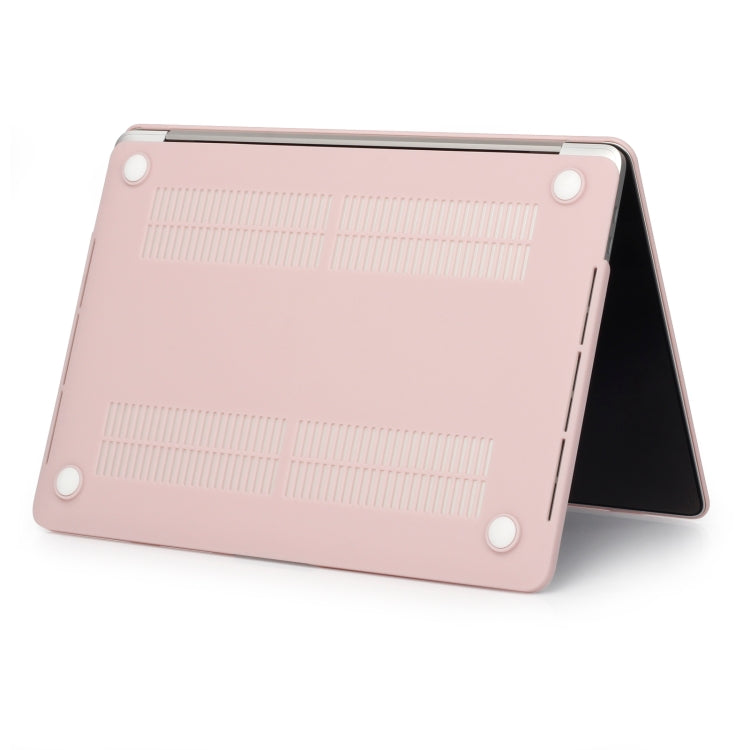 Laptop Frosted Style PC Protective Case for MacBook Pro 13.3 inch A1989 (2018) / A2159 / A2251 / A2289 / A2338(Light Pink) by buy2fix