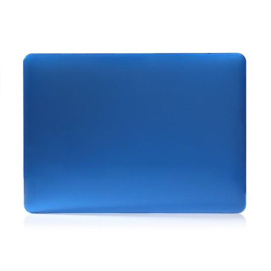 Laptop Crystal Style PC Protective Case for MacBook Pro 15.4 inch A1990 (2018) (Dark Blue) by buy2fix