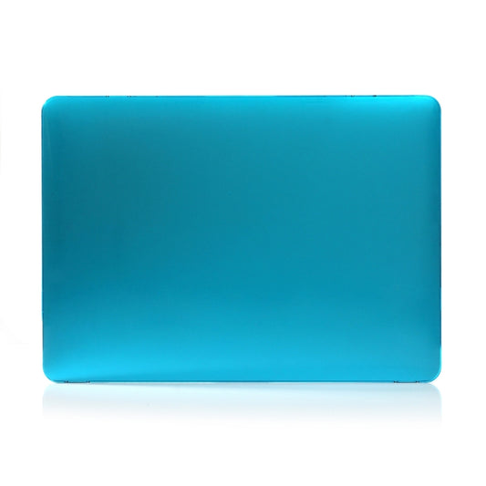 Laptop Crystal Style PC Protective Case for MacBook Pro 15.4 inch A1990 (2018) (Lake Blue) by buy2fix