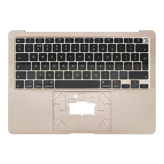 For Macbook Air 13 2020 M1 A2337 C-side Cover + UK Edition Key Board (Gold) by buy2fix
