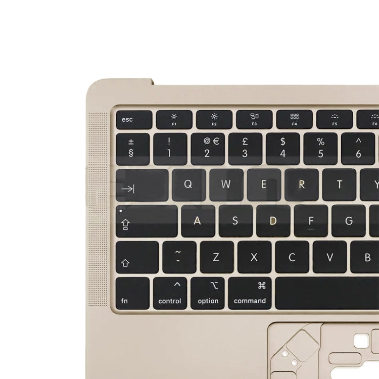 For Macbook Air 13 2020 M1 A2337 C-side Cover + UK Edition Key Board (Gold) by buy2fix