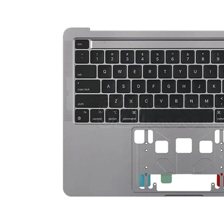 For Macbook Pro 13 inch 2021 A2338 C-side Cover + US Edition Key Board (Grey) by buy2fix