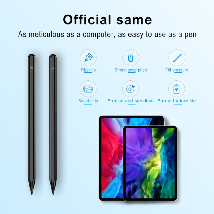 Active Capacitive Stylus Pen for iPad Series(Black) by buy2fix