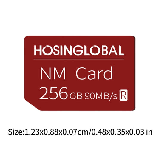 HOSINGLOBAL 90MB/s 256GB NM Card - Micro SD Card by buy2fix | Online Shopping UK | buy2fix