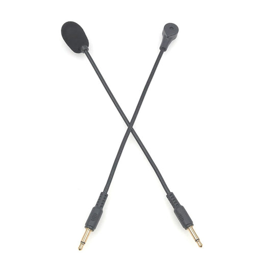 ZJ033MR-03 17cm Mono 3.5mm Straight Plug Gaming Headset Sound Card Live Microphone by buy2fix