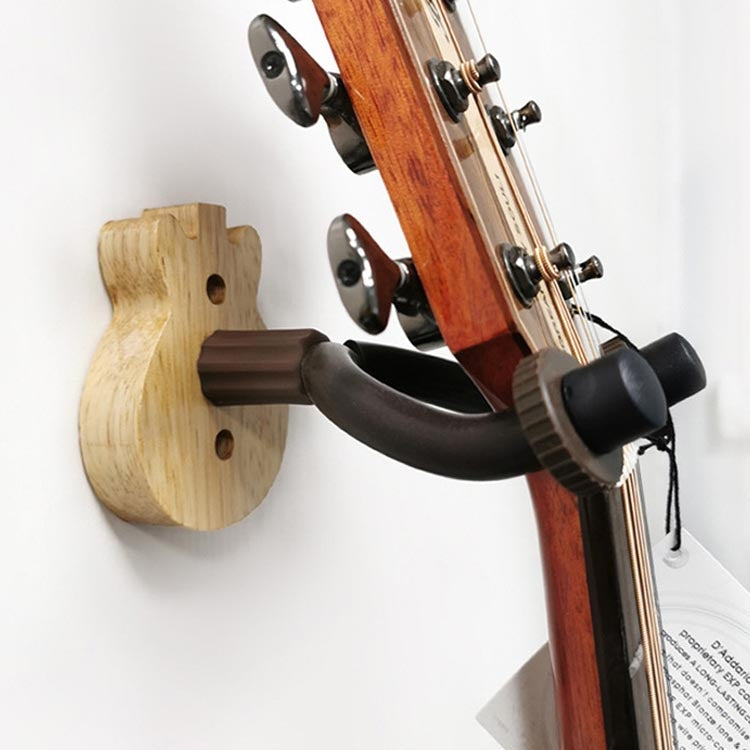 Original Wood Grain Guitar Ukulele Wood Wall Hook by buy2fix