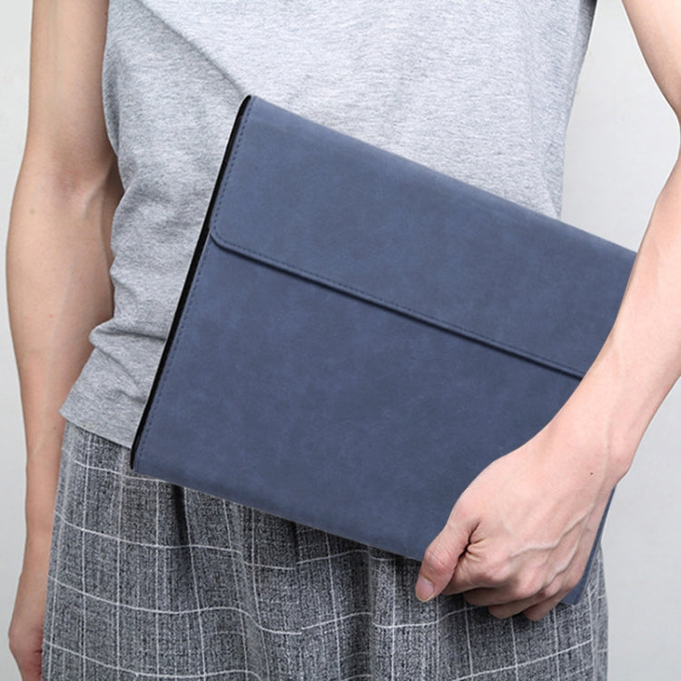 Laptop Bag Case Sleeve Notebook Briefcase Carry Bag for Microsoft Surface Go(Blue) - Microsoft by buy2fix | Online Shopping UK | buy2fix