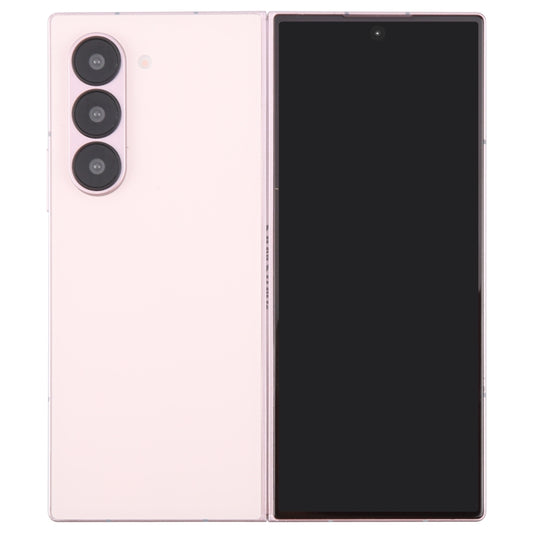 For Samsung Galaxy Z Fold6 Black Screen Non-Working Fake Dummy Display Model (Pink) - For Galaxy by buy2fix | Online Shopping UK | buy2fix