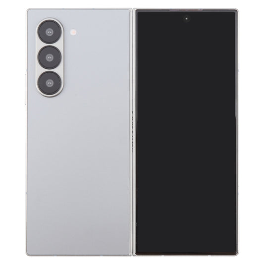 For Samsung Galaxy Z Fold6 Black Screen Non-Working Fake Dummy Display Model (Silver) - For Galaxy by buy2fix | Online Shopping UK | buy2fix