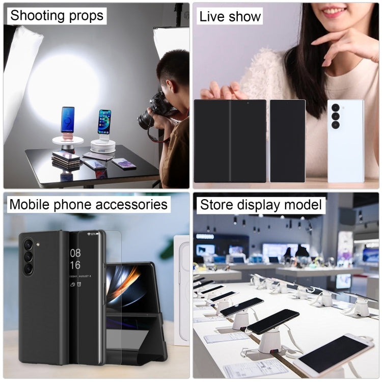 For Samsung Galaxy Z Fold6 Black Screen Non-Working Fake Dummy Display Model (Silver) - For Galaxy by buy2fix | Online Shopping UK | buy2fix