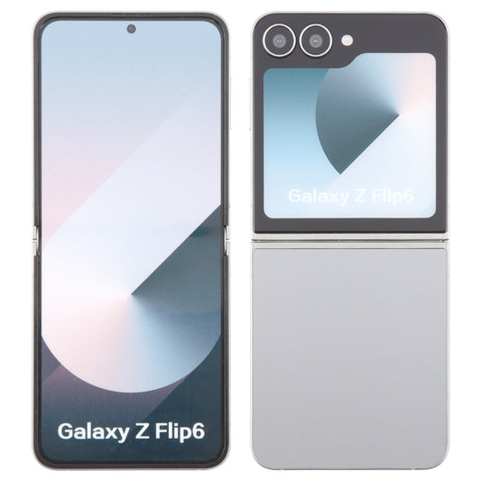For Samsung Galaxy Z Flip6 Color Screen Non-Working Fake Dummy Display Model (Silver) - For Galaxy by buy2fix | Online Shopping UK | buy2fix