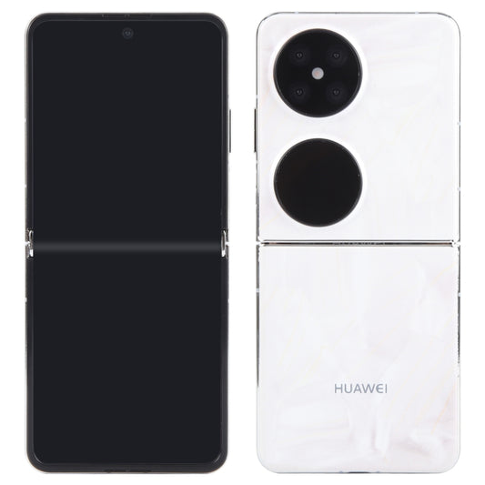 For Huawei Pocket 2 Black Screen Non-Working Fake Dummy Display Model (White) - For Huawei by buy2fix | Online Shopping UK | buy2fix