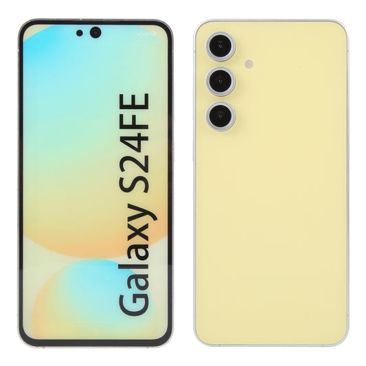For Samsung Galaxy S24 FE 5G Color Screen Non-Working Fake Dummy Display Model (Yellow) - For Galaxy by buy2fix | Online Shopping UK | buy2fix