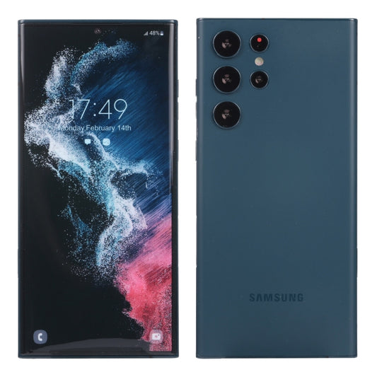 For Samsung Galaxy S22 Ultra 5G Color Screen Non-Working Fake Dummy Display Model(Green) by buy2fix